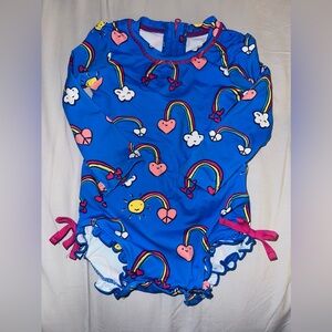 9-12 month Hatley bathing suit/rash guard